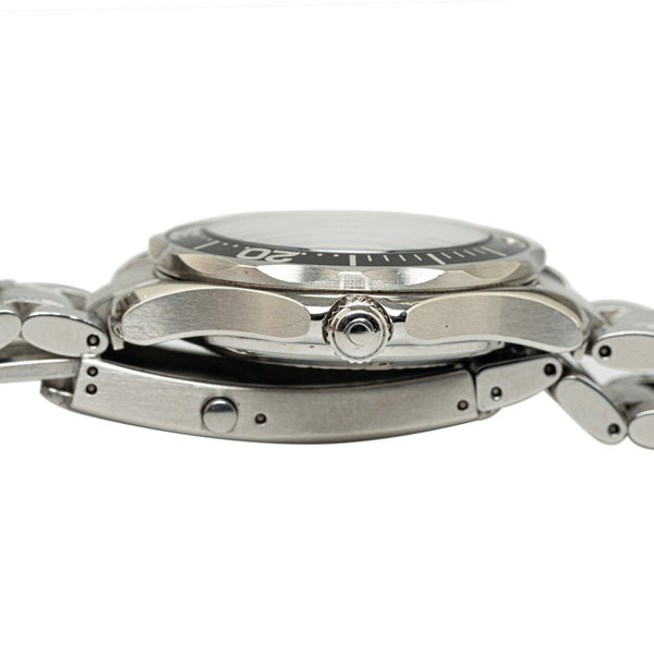 オメガ シーマスター300 プロフェッショナル 腕時計 2262.50 クオーツ ブラック文字盤 ステンレススチール レディース OMEGA 【中古】