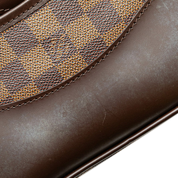 ルイ ヴィトン ダミエ バークレー ハンドバッグ N52000 ブラウン PVC レザー レディース LOUIS VUITTON 【中古】
