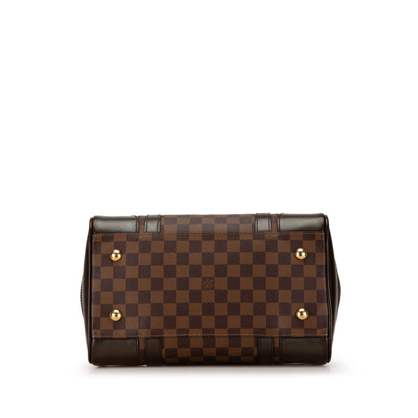 ルイ ヴィトン ダミエ バークレー ハンドバッグ N52000 ブラウン PVC レザー レディース LOUIS VUITTON 【中古】
