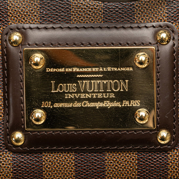 ルイ ヴィトン ダミエ バークレー ハンドバッグ N52000 ブラウン PVC レザー レディース LOUIS VUITTON 【中古】