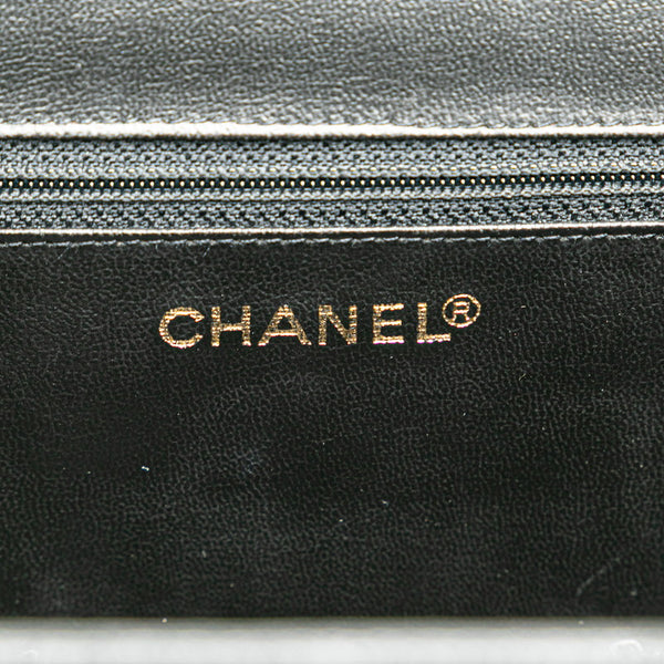 シャネル ココマーク バニティバッグ ショルダーバッグ 2WAY ブラック キャビアスキン レディース CHANEL 【中古】