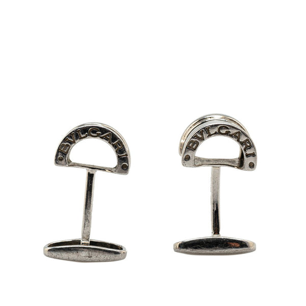 ブルガリ ビーゼロワン カフス カフリンク SV925 シルバー メンズ BVLGARI 【中古】