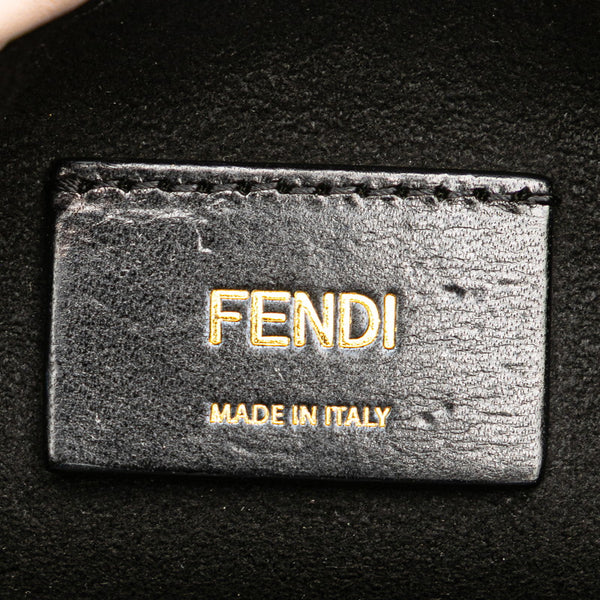 フェンディ スリムクラッチ ショルダーバッグ 8BT337 ピンク レザー レディース FENDI 【中古】