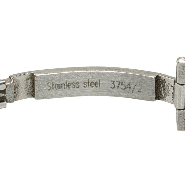 エルメス クリッパー 腕時計 CL6.710 クオーツ ホワイト文字盤 ステンレススチール メンズ HERMES 【中古】