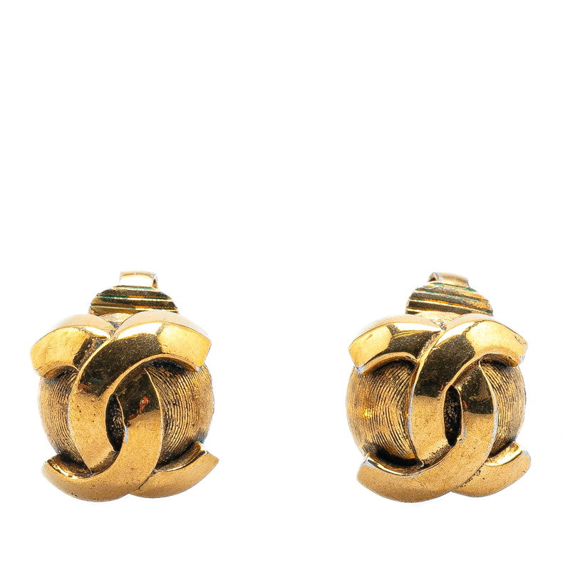 シャネル ココマーク イヤリング ゴールド メッキ レディース CHANEL 【中古】