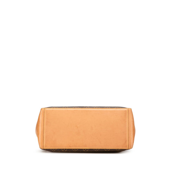 ルイ ヴィトン モノグラム カバ メゾ ショルダーバッグ トートバッグ  M51151 ブラウン PVC レザー レディース LOUIS VUITTON 【中古】