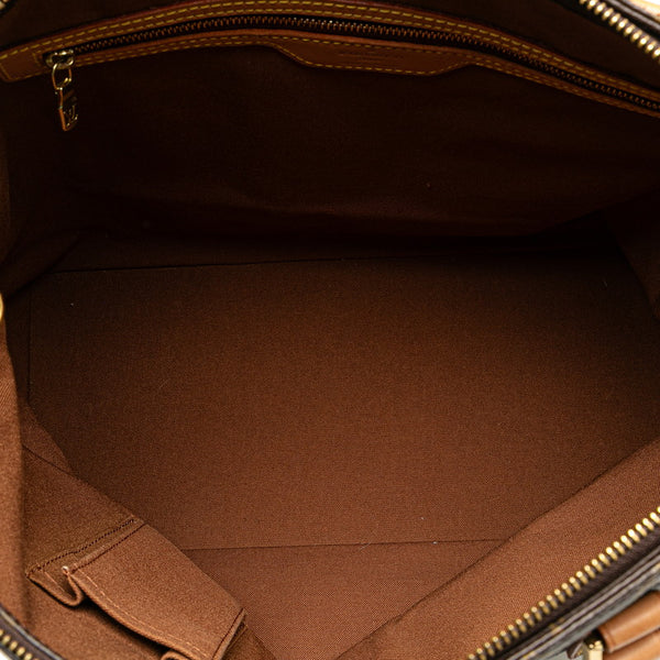 ルイ ヴィトン モノグラム カバ メゾ ショルダーバッグ トートバッグ  M51151 ブラウン PVC レザー レディース LOUIS VUITTON 【中古】