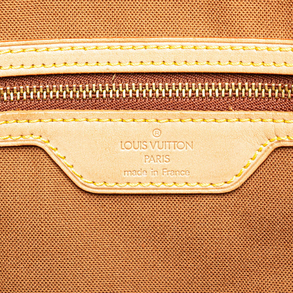 ルイ ヴィトン モノグラム カバ メゾ ショルダーバッグ トートバッグ  M51151 ブラウン PVC レザー レディース LOUIS VUITTON 【中古】