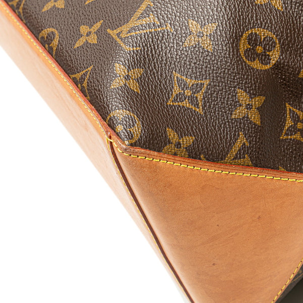 ルイ ヴィトン モノグラム カバ メゾ ショルダーバッグ トートバッグ  M51151 ブラウン PVC レザー レディース LOUIS VUITTON 【中古】