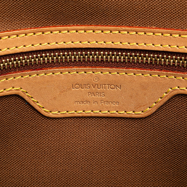 ルイ ヴィトン モノグラム ソローニュ 斜め掛け ショルダーバッグ M42250 ブラウン PVC レザー レディース LOUIS VUITTON 【中古】