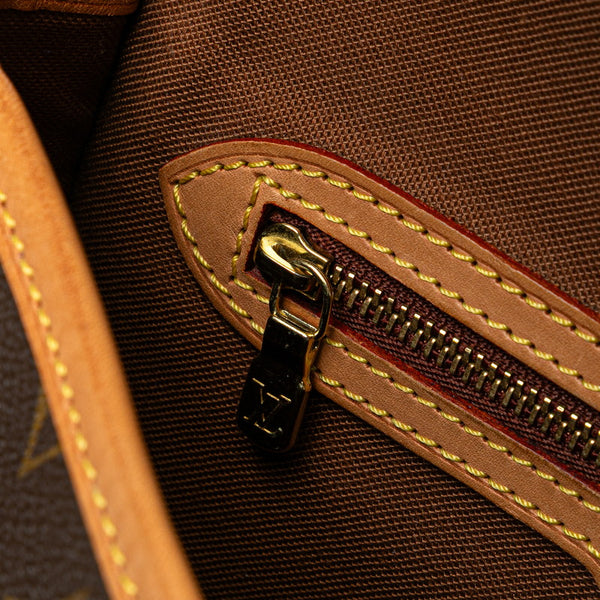 ルイ ヴィトン モノグラム ソローニュ 斜め掛け ショルダーバッグ M42250 ブラウン PVC レザー レディース LOUIS VUITTON 【中古】
