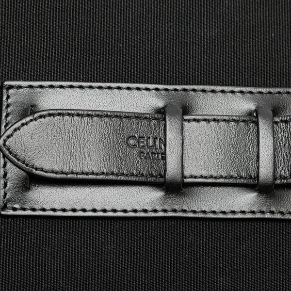 セリーヌ ハンドバッグ トイレタリーケース ブラック レザー レディース CELINE 【中古】