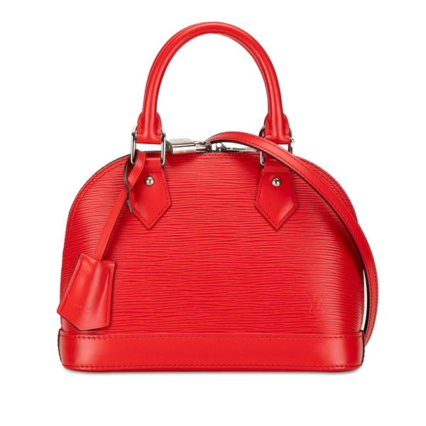 ルイ ヴィトン エピ アルマBB ハンドバッグ ショルダーバッグ 2WAY M41160 コクリコ レッド レザー レディース LOUIS VUITTON 【中古】
