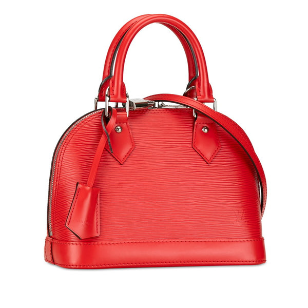 ルイ ヴィトン エピ アルマBB ハンドバッグ ショルダーバッグ 2WAY M41160 コクリコ レッド レザー レディース LOUIS VUITTON 【中古】