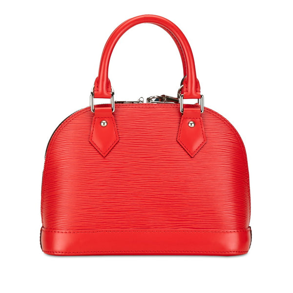 ルイ ヴィトン エピ アルマBB ハンドバッグ ショルダーバッグ 2WAY M41160 コクリコ レッド レザー レディース LOUIS VUITTON 【中古】