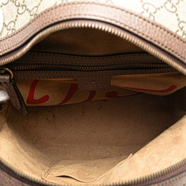 グッチ GGスプリーム ミスティックキャット リュック バックパック 495621 ベージュ ブラウン マルチカラー PVC レザー レディース GUCCI 【中古】