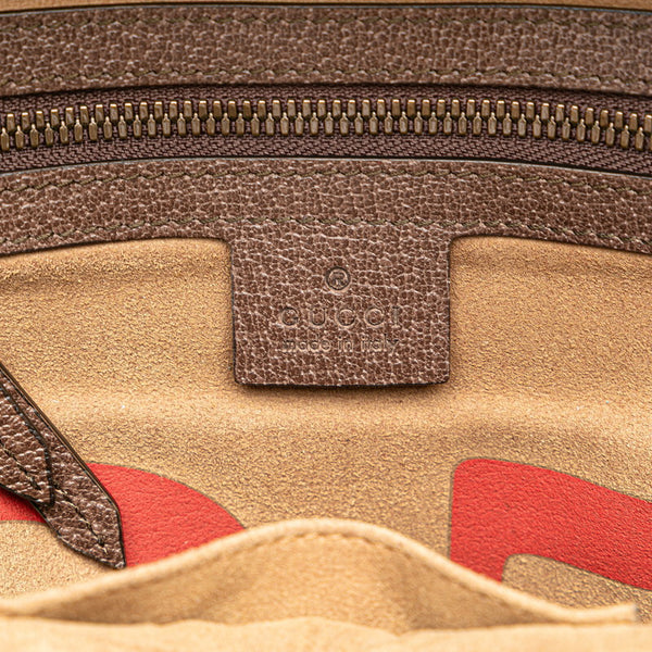 グッチ GGスプリーム ミスティックキャット リュック バックパック 495621 ベージュ ブラウン マルチカラー PVC レザー レディース GUCCI 【中古】