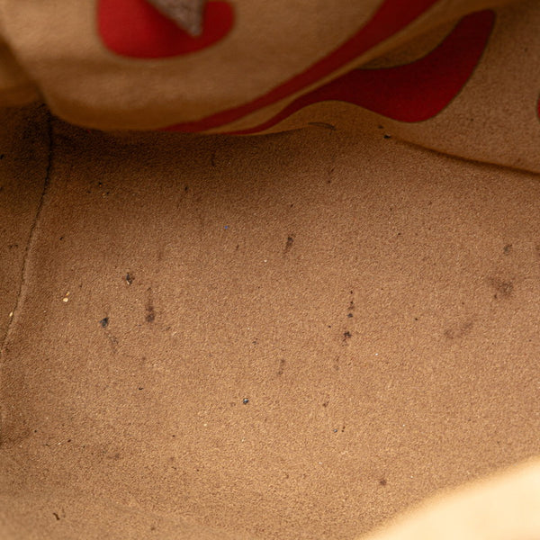 グッチ GGスプリーム ミスティックキャット リュック バックパック 495621 ベージュ ブラウン マルチカラー PVC レザー レディース GUCCI 【中古】