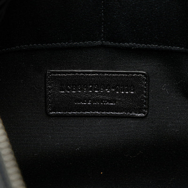 サンローラン クラッチバッグ ネイビー レザー レディース SAINT LAURENT 【中古】