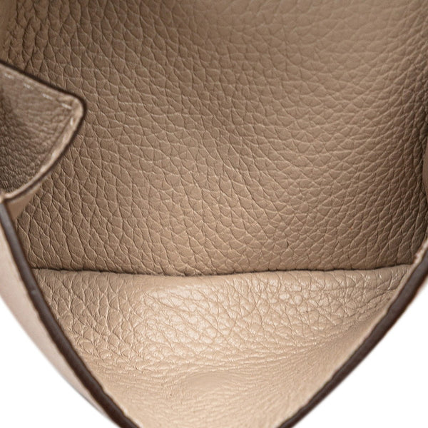 ルイ ヴィトン ポルトフォイユ ロック ミニ 三つ折り財布 M69340 グレージュ レザー レディース LOUIS VUITTON 【中古】
