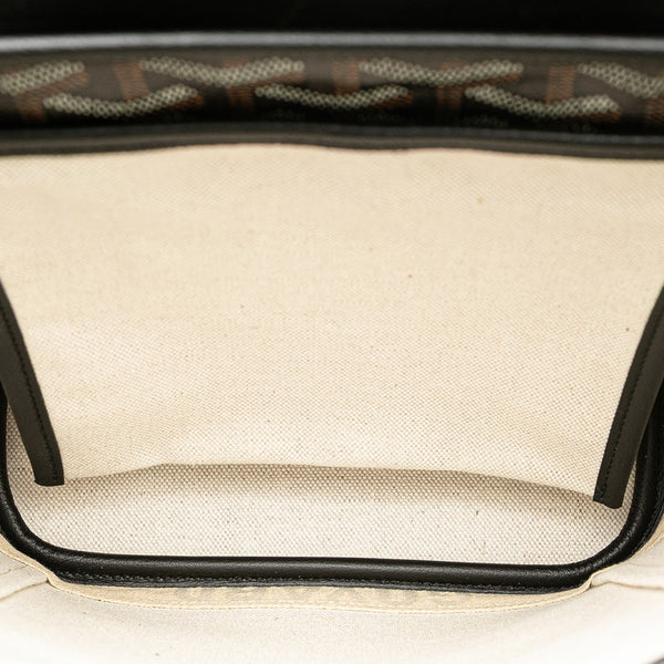 ゴヤール アルパン ミニ ハンドバッグ ボディバッグ リュック 3WAY ブラック PVC レザー レディース GOYARD 【中古】