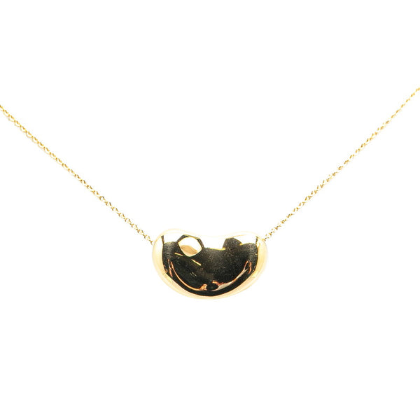 ティファニー ペレッティ ビーンズ ネックレス K18YG イエローゴールド レディース TIFFANY&Co. 【中古】