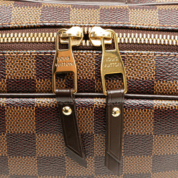 ルイ ヴィトン ダミエ リヴィントンPM ショルダーバッグ N41157 ブラウン PVC レザー レディース LOUIS VUITTON 【中古】