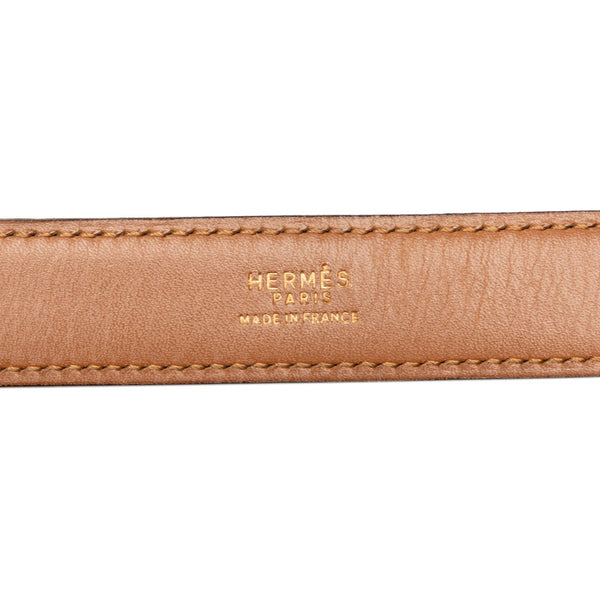 エルメス ヴィンテージ ゴールド金具 ベルト 70 ブラック レザー レディース HERMES 【中古】