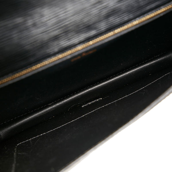 ルイ ヴィトン エピ ビファス ハンドバッグ ショルダーバッグ 2WAY M52322 ノワール ブラック レザー レディース LOUIS VUITTON 【中古】