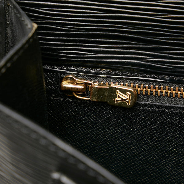 ルイ ヴィトン エピ ビファス ハンドバッグ ショルダーバッグ 2WAY M52322 ノワール ブラック レザー レディース LOUIS VUITTON 【中古】