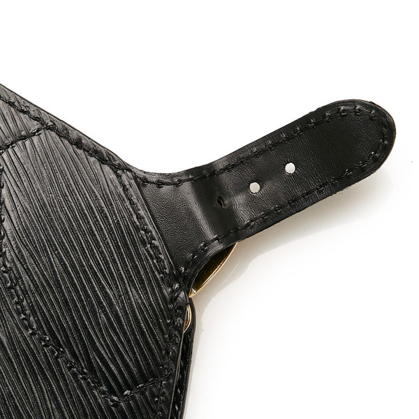ルイ ヴィトン エピ ビファス ハンドバッグ ショルダーバッグ 2WAY M52322 ノワール ブラック レザー レディース LOUIS VUITTON 【中古】