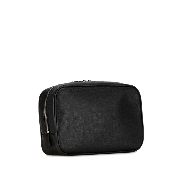 ルイ ヴィトン タイガ トゥルーストワレットGM セカンドバッグ M32720 ノワール ブラック レザー レディース LOUIS VUITTON 【中古】