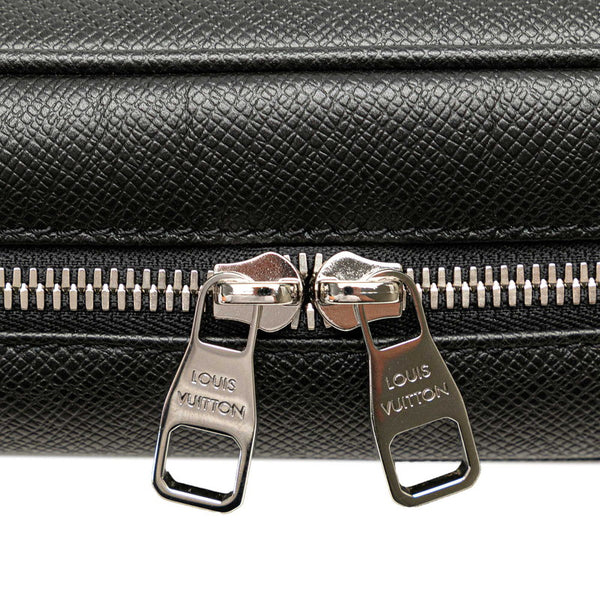 ルイ ヴィトン タイガ トゥルーストワレットGM セカンドバッグ M32720 ノワール ブラック レザー レディース LOUIS VUITTON 【中古】