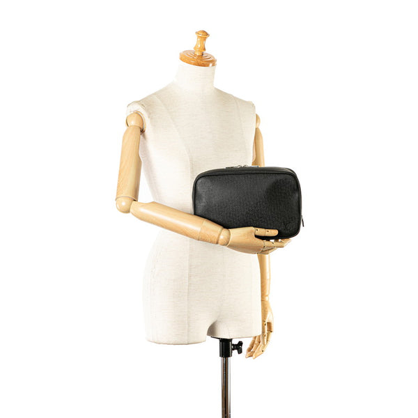 ルイ ヴィトン タイガ トゥルーストワレットGM セカンドバッグ M32720 ノワール ブラック レザー レディース LOUIS VUITTON 【中古】