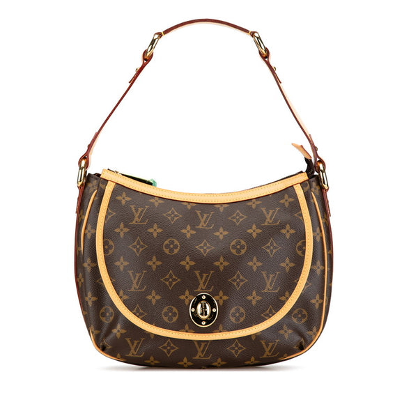ルイ ヴィトン モノグラム ティカルGM ショルダーバッグ M40077 ブラウン PVC レザー レディース LOUIS VUITTON 【中古】