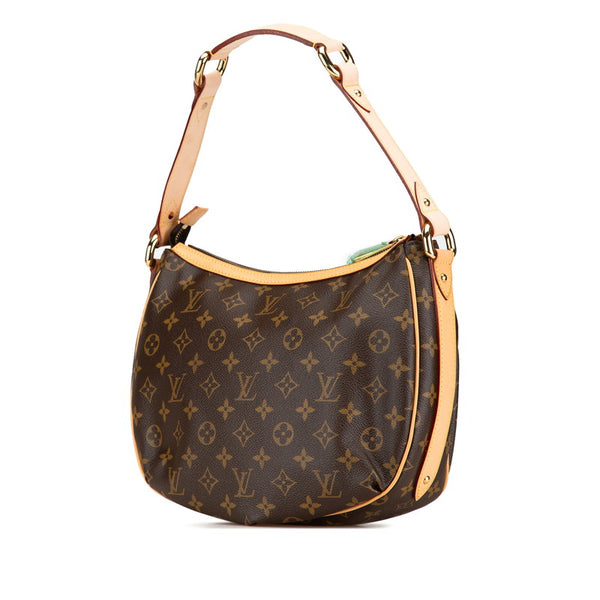 ルイ ヴィトン モノグラム ティカルGM ショルダーバッグ M40077 ブラウン PVC レザー レディース LOUIS VUITTON 【中古】