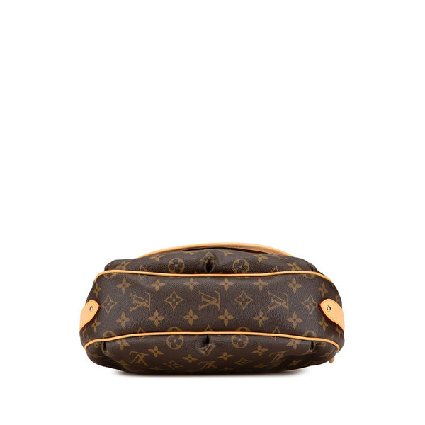 ルイ ヴィトン モノグラム ティカルGM ショルダーバッグ M40077 ブラウン PVC レザー レディース LOUIS VUITTON 【中古】