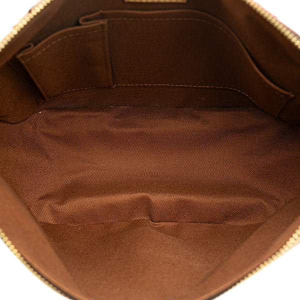 ルイ ヴィトン モノグラム ティカルGM ショルダーバッグ M40077 ブラウン PVC レザー レディース LOUIS VUITTON 【中古】
