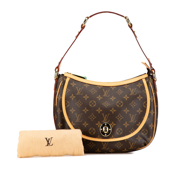 ルイ ヴィトン モノグラム ティカルGM ショルダーバッグ M40077 ブラウン PVC レザー レディース LOUIS VUITTON 【中古】