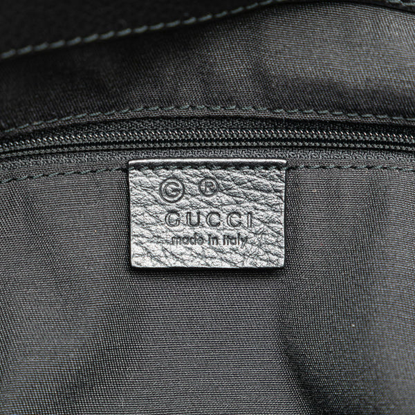 グッチ GGナイロン トートバッグ 353702 ブラック ナイロン レザー レディース GUCCI 【中古】