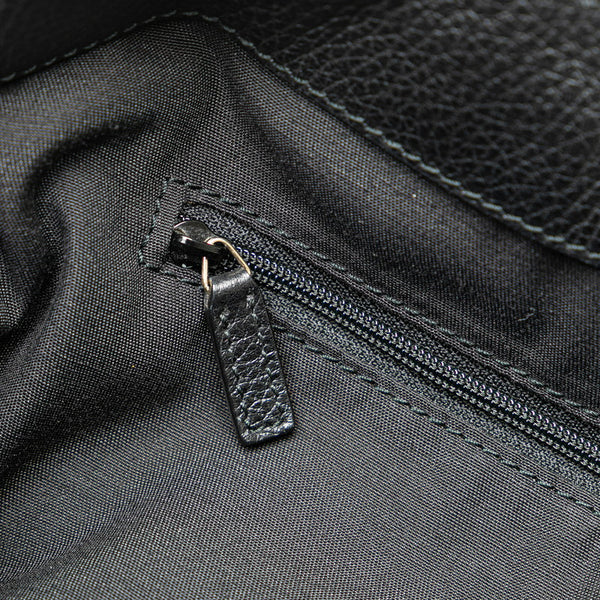 グッチ GGナイロン トートバッグ 353702 ブラック ナイロン レザー レディース GUCCI 【中古】