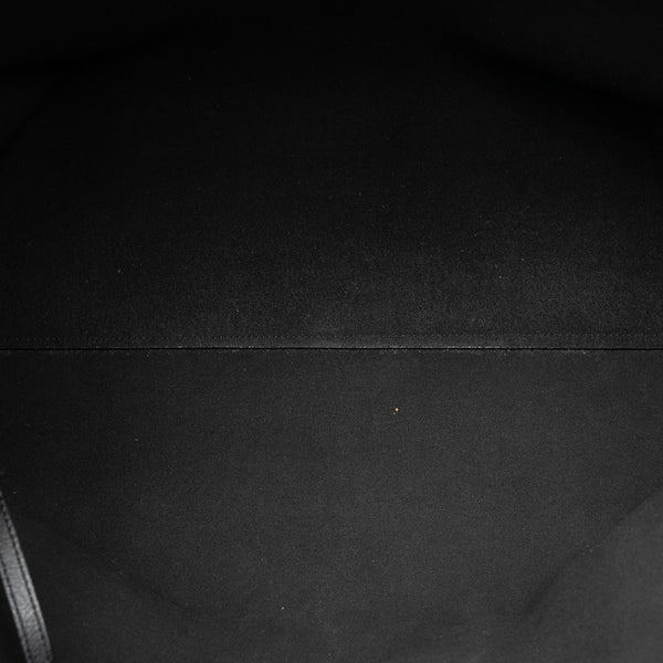 サンローラン サックショッピング トートバッグ ショルダーバッグ 394195 ブラック レザー レディース SAINT LAURENT 【中古】