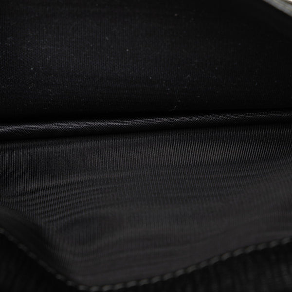 サルヴァトーレフェラガモ 二つ折り長財布 KY-66 7092 ブラック レザー レディース Salvatore Ferragamo 【中古】