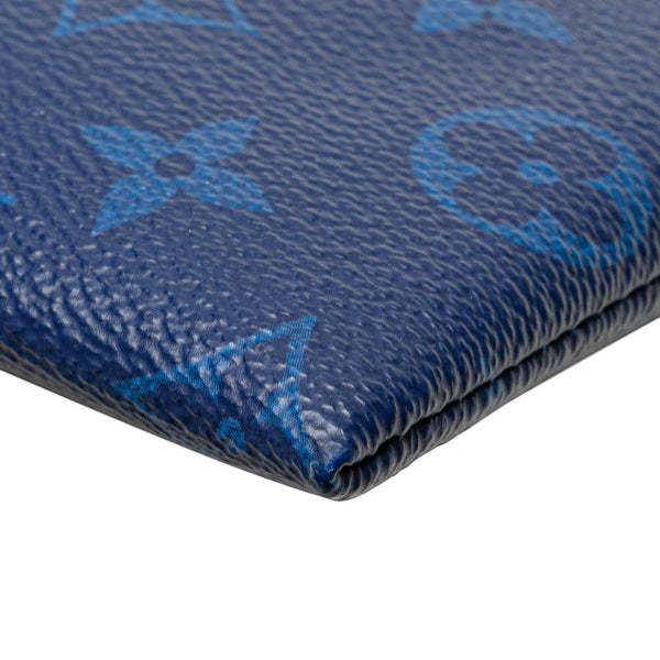 ルイ ヴィトン モノグラム パシフィック アポロ クラッチバッグ M63047 ブルー グレー マルチカラー PVC レザー メンズ LOUIS VUITTON 【中古】