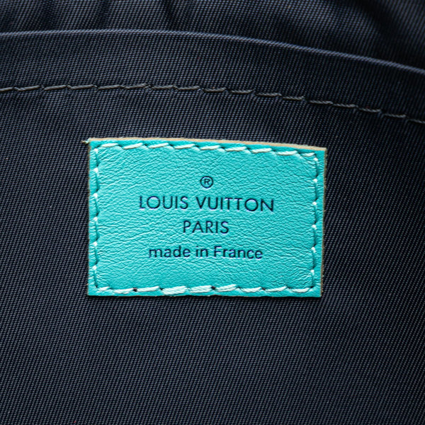 ルイ ヴィトン モノグラム パシフィック アポロ クラッチバッグ M63047 ブルー グレー マルチカラー PVC レザー メンズ LOUIS VUITTON 【中古】