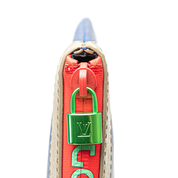 ルイ ヴィトン モノグラム パシフィック アポロ クラッチバッグ M63047 ブルー グレー マルチカラー PVC レザー メンズ LOUIS VUITTON 【中古】
