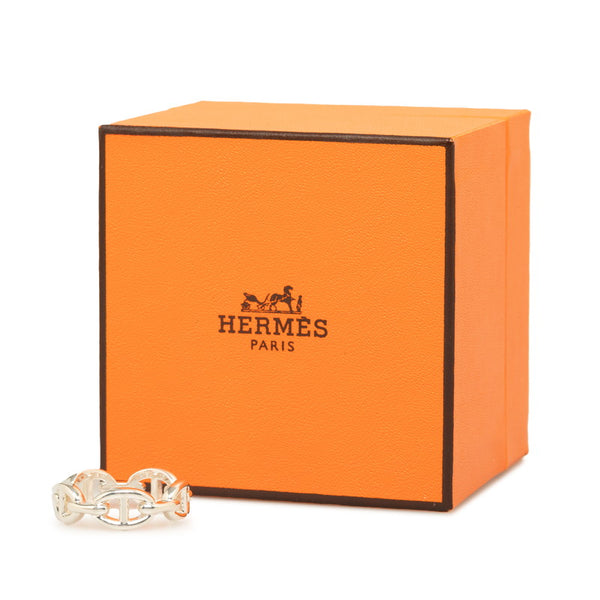 エルメス シェーヌダンクル リング 指輪 SV925 シルバー レディース HERMES 【中古】