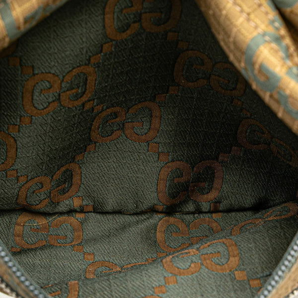 グッチ GGリップストップ ウエストバッグ ボディバッグ 792287 カーキグリーン ナイロン レディース GUCCI 【中古】