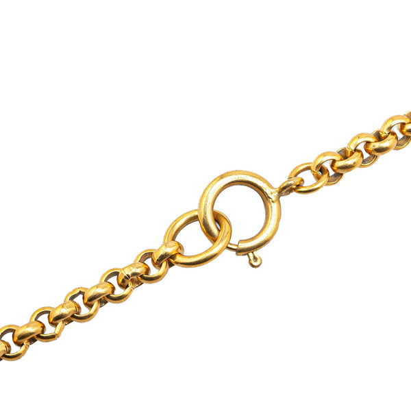 シャネル ヴィンテージ ココマーク ネックレス ゴールド メッキ レディース CHANEL 【中古】