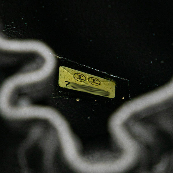 シャネル ココマーク ハンドバッグ バニティバッグ ブラック キャビアスキン レディース CHANEL 【中古】